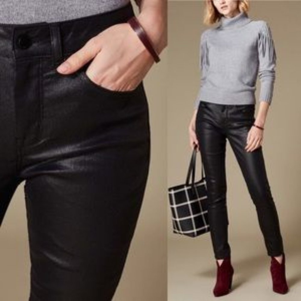 Coated Skinny Jeans by Karen Millen UK 10, US 6